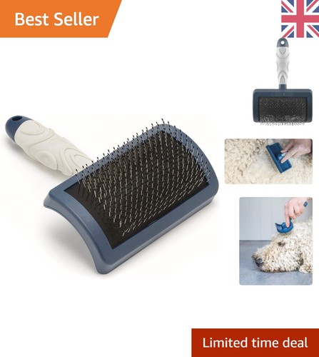 Blue grey slicker brush for - grey,