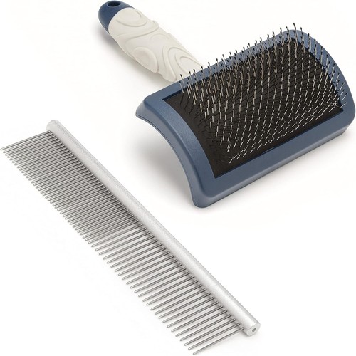 Dog grooming comb slicker - comb,