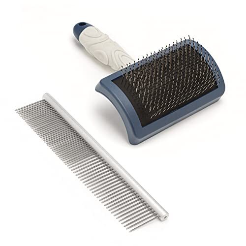 Dog grooming comb slicker - comb,